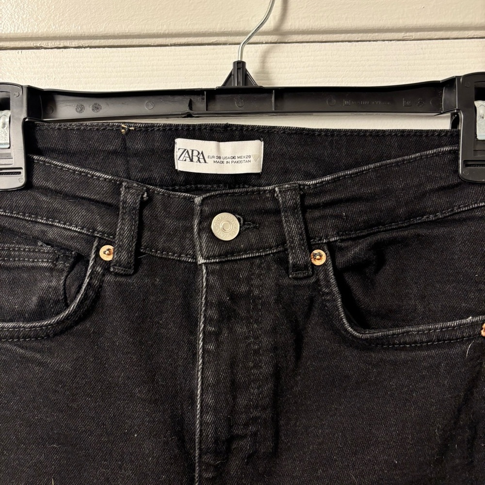 Zara Women's Dark Skinny Jeans - Picture 3 of 4